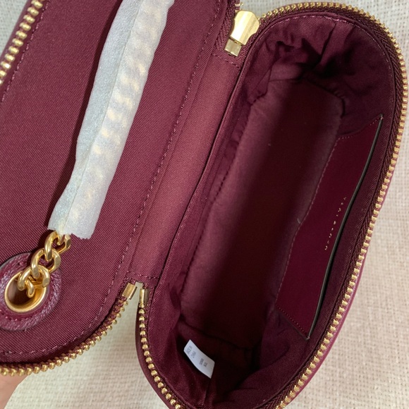 Tory Burch Garnet Kira Mini Vanity Case Bag - Picture 8 of 15
